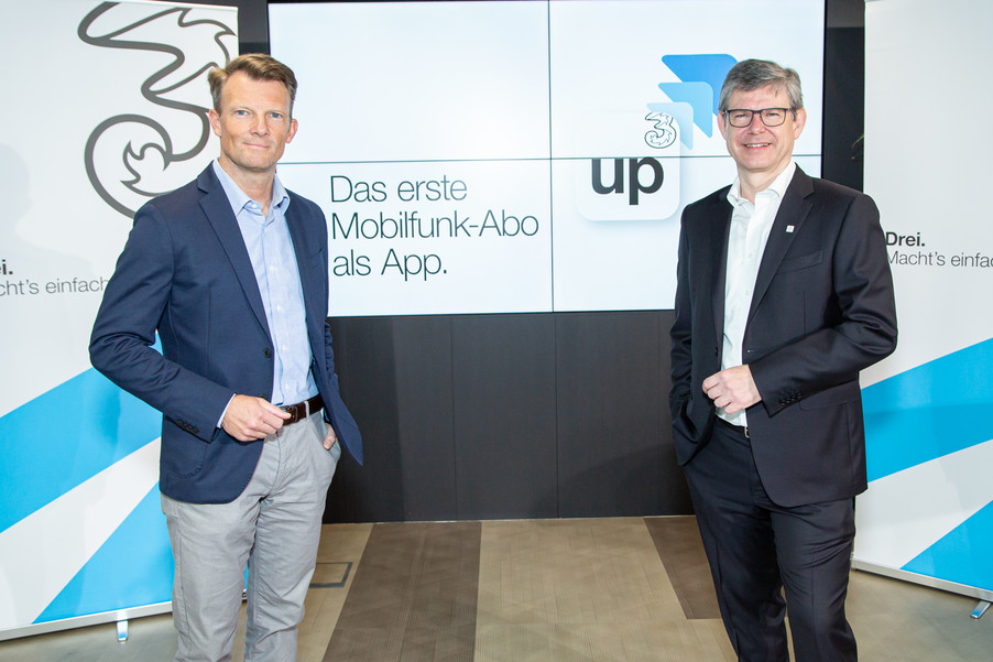 Drei Pressekonferenz Hutchison Drei Austria Gmbh APAFotoservice